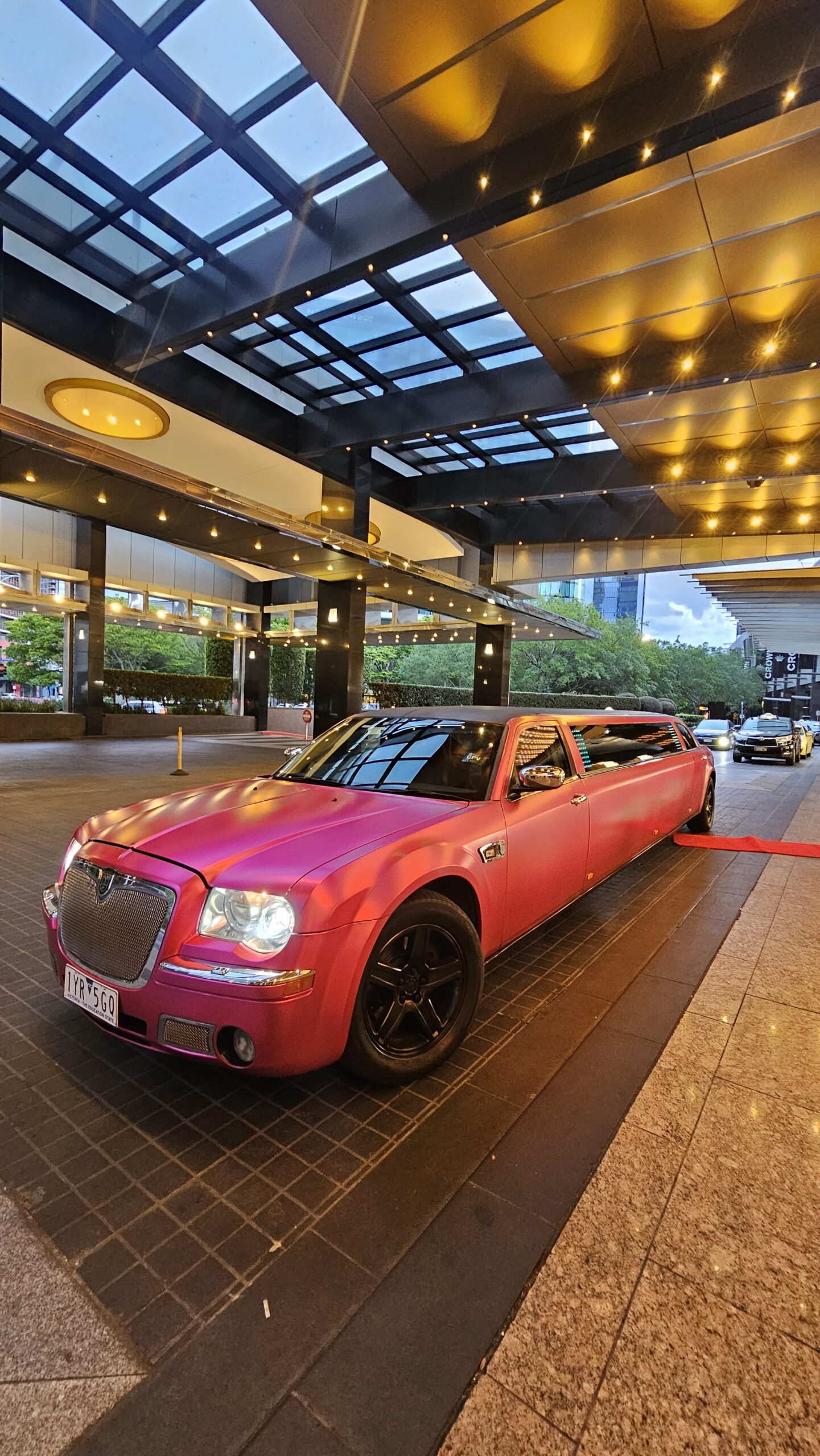 Hot Pink Chrysler