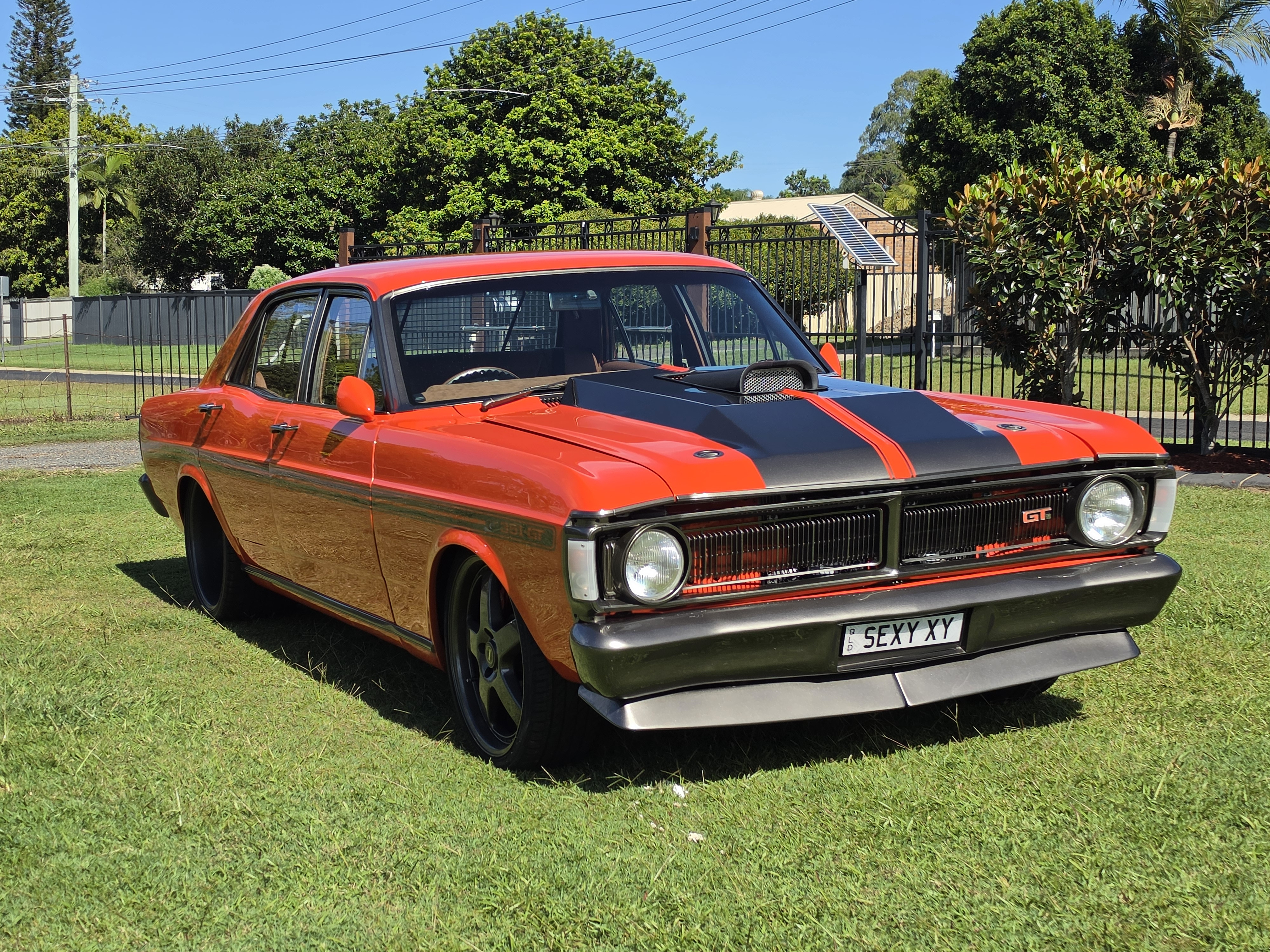 1970 Ford Falcon XY GT formal car hire Brisbane