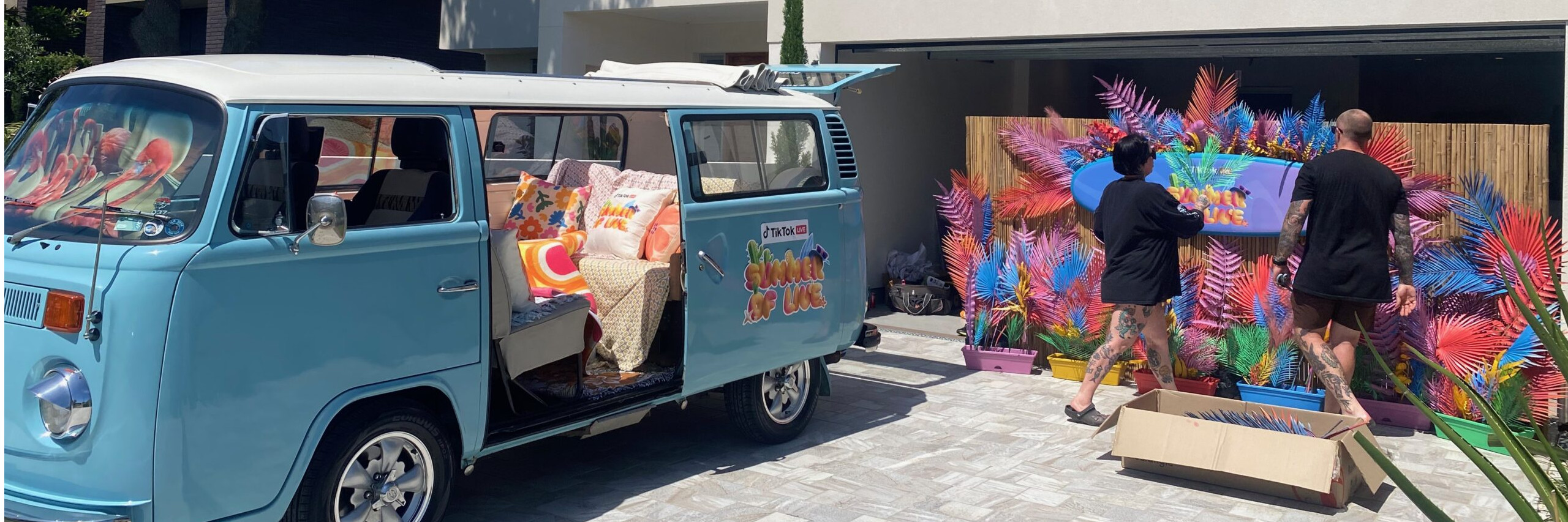 KoKo Freeda the Kombi photoshoot and promo in Sydney image 14