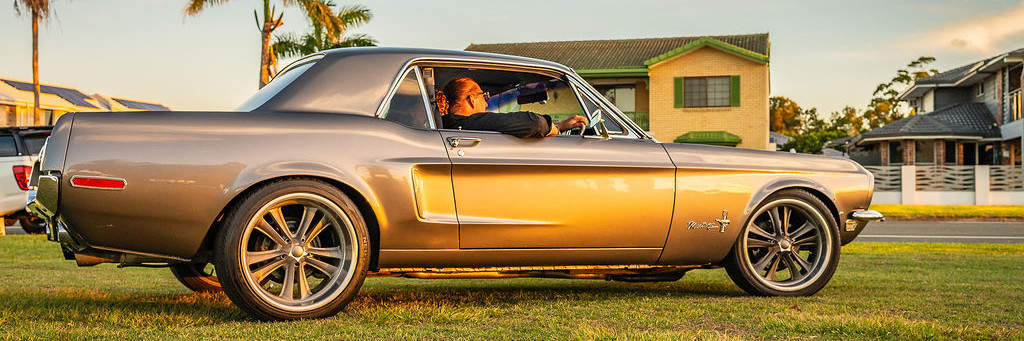 1968 Ford Mustang for special event in Brisbane